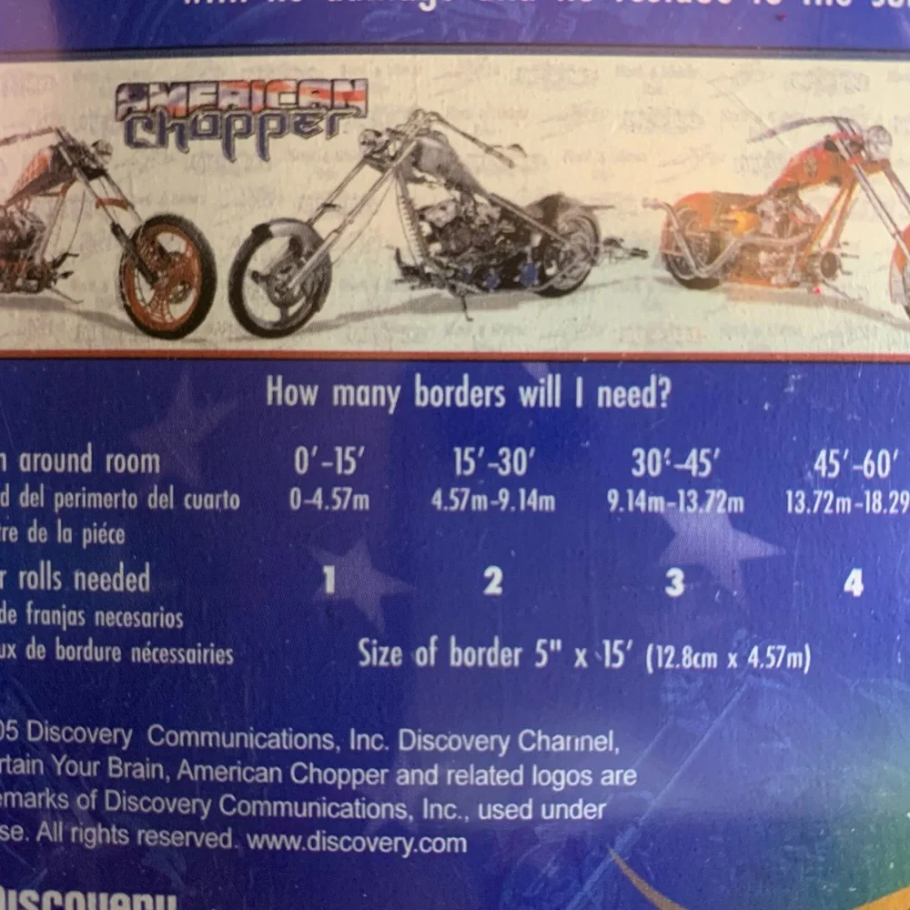 American Chopper Room Border            1227